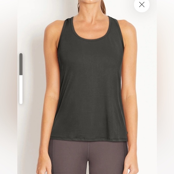 Marika Cenna Draped Keyhole-Back Tank Top size S NWT - Picture 2 of 8